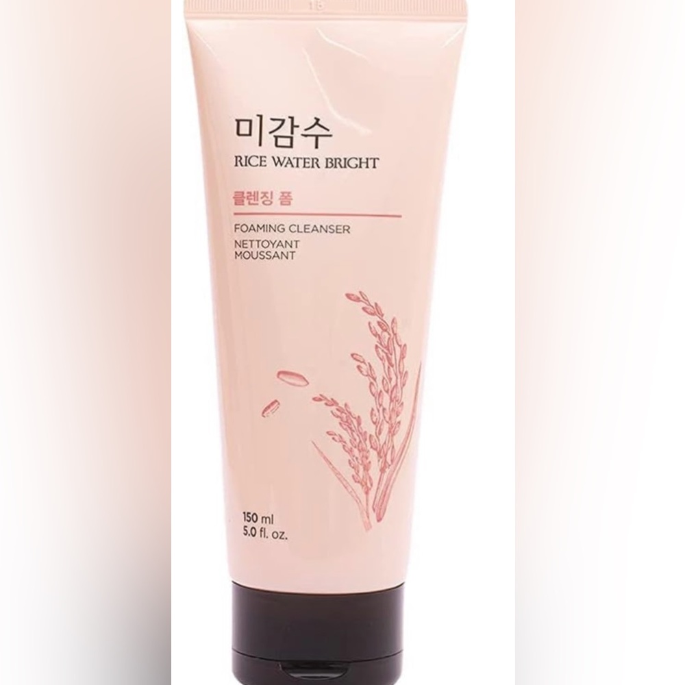 The Face Shop  Korean Rice Water Bright Foaming Cleanser 
5.0 fl oz